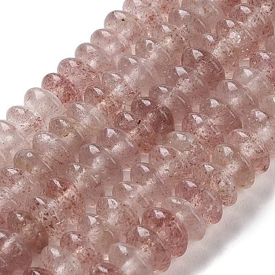 Natural Strawberry Quartz Beads Strands G-Z030-A17-01-1
