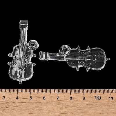 Transparent Acrylic Big Pendants TACR-G048-29-1