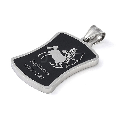 304 Stainless Steel Pendants STAS-O008-01K-1
