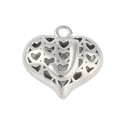Hollow Brass Pendants for Valentine's Day KK-M289-03J-P-1