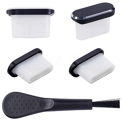 ABS Plastic Mobile Dustproof Plugs AJEW-SC0032-07A-1
