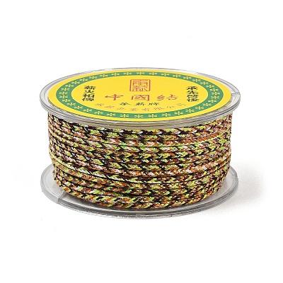 11M Braided Nylon Chinese Knot Cord WCOR-B001-2mm-09-1
