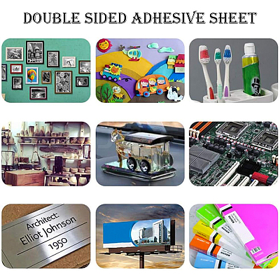 Double Sided Tape Adhesive Paper DIY-WH0183-24B-1