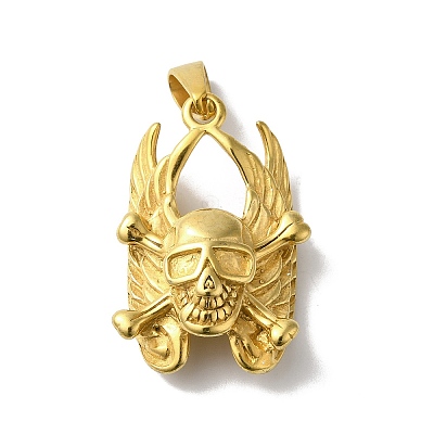 PVD Vacuum Plating 304 Stainless Steel Pendants STAS-B069-46G-03-1