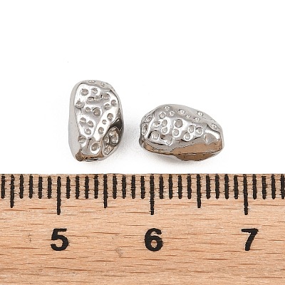 Irregular 304 Stainless Steel Beads STAS-D394-03L-P-1