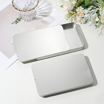 2Pcs Slide Top Tinplate Trinket Storage Boxes CON-SP0001-22B-02-1