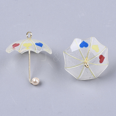 Printed Acrylic Pendants X-KY-S163-093B-02-1