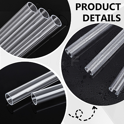 Acrylic Round Tube DIY-WH0899-672B-1