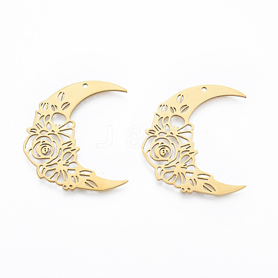 201 Stainless Steel Pendants STAS-N090-LA933-2-1