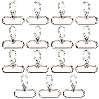 15Pcs Alloy Swivel Clasps FIND-GF0008-19P-1