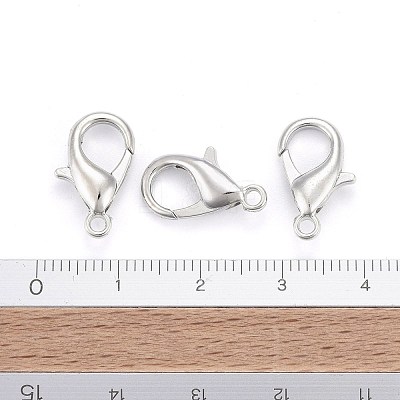 Zinc Alloy Lobster Claw Clasps X-E106-1