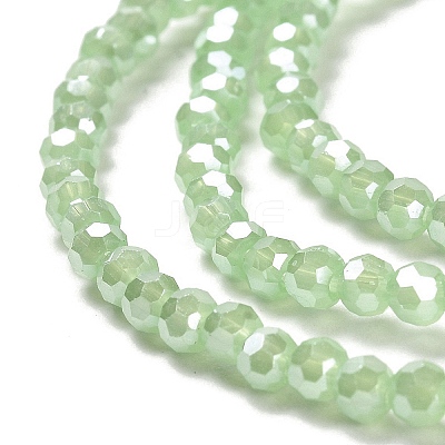 Electroplate Glass Beads Strands LS-EGLA-A035-J3mm-A01-1