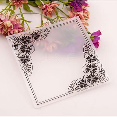 Plastic Fondant Stencil DIY-WH0221-04K-1