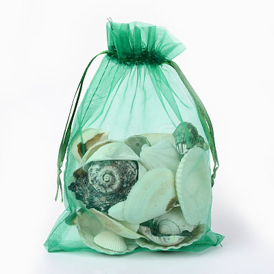 Organza Gift Bags with Drawstring OP-R016-13x18cm-09-1