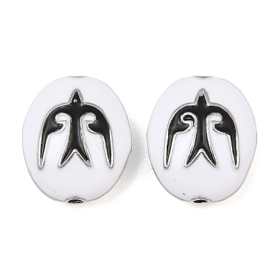 Brass Enamel Beads KK-CBA7BFE-01P-01-1