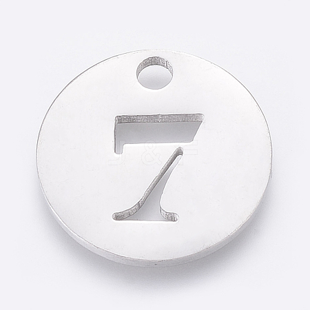 Non-Tarnish 304 Stainless Steel Pendants STAS-F233-07-P-1