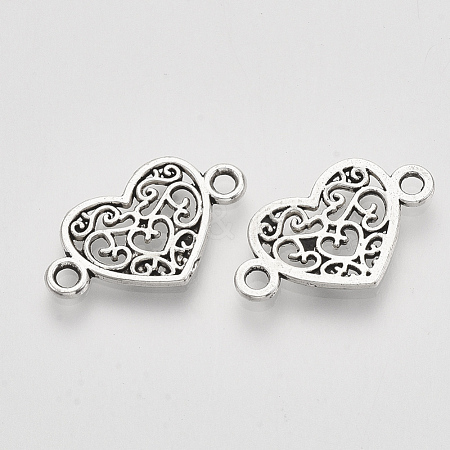 Tibetan Style Alloy Links connectors TIBEP-S319-035AS-RS-1