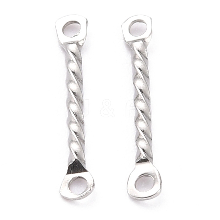 Tarnish Resistant 201 Stainless Steel Links Connectors STAS-B011-02B-P-1
