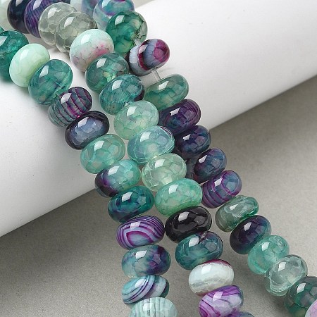 Natural Agate Beads Strands G-H295-C03-19-1