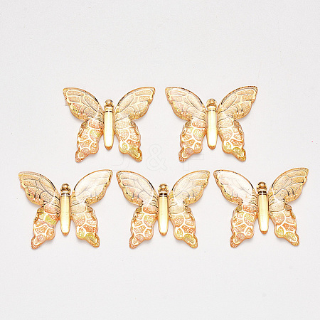 Transparent Acrylic Pendants TACR-R140-06E-1