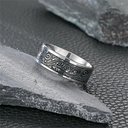 667 201 Stainless Steel Finger Rings for Men FS-WG4F4E6-01-1