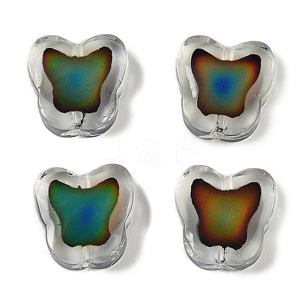 Two Tone Glass Mood Beads GLAA-Z007-05B-1
