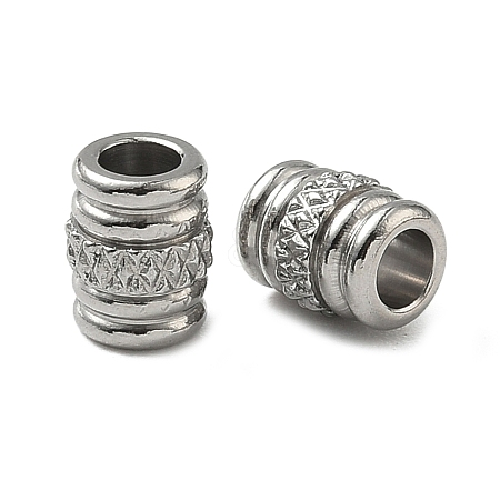304 Stainless Steel Beads STAS-S169-02P-1-1