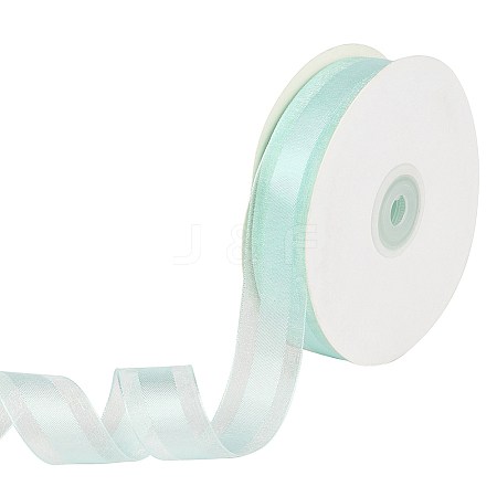 1Roll Solid Color Organza Ribbons ORIB-CY0001-02O-1