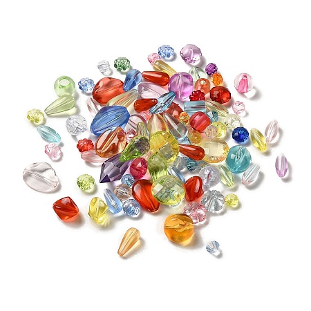Transparent Acrylic Beads X1-MACR-K359-06-1