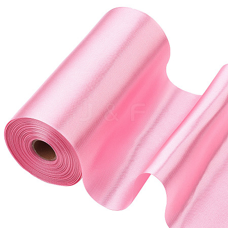 Flat Polyester Ribbons SRIB-WH0011-012F-1