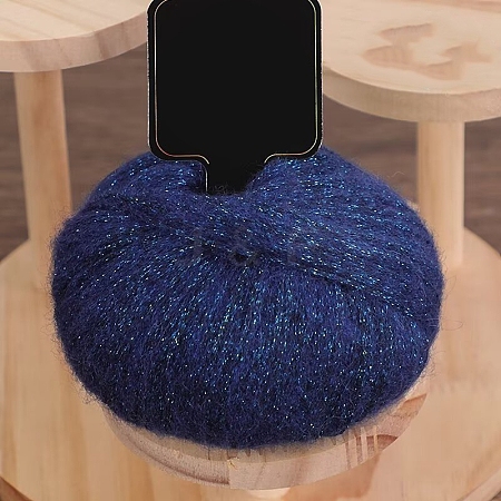 Sparkly Fuzzy Mohair Glitter Yarn PW-WG4F9B3-11-1