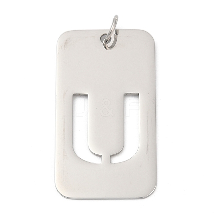 304 Stainless Steel Pendants STAS-M115-01P-U-1