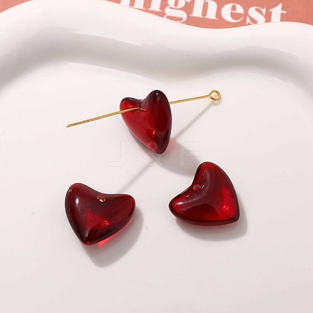 Trajnsparent Resin Pendants CRES-D306-03A-1