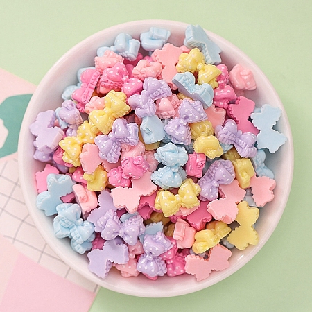 Opaque Resin Cabochons RESI-B017-02B-1