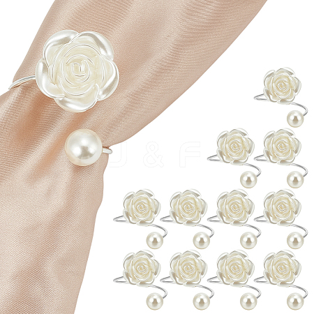 12Pcs Iron Napkin Rings AJEW-OC0014-39P-1