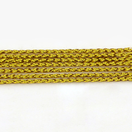 Braided Non-Elastic Beading Metallic Cords MCOR-R002-1mm-04-1