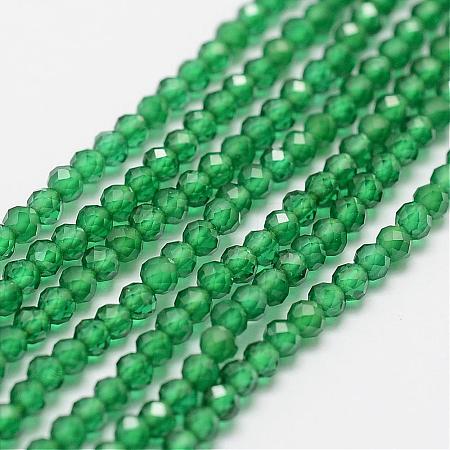 Synthetic Gemstone Strands G-P270-2mm-26-1