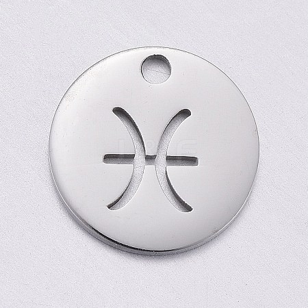 Non-Tarnish 304 Stainless Steel Charms LS-STAS-F246-01C-1
