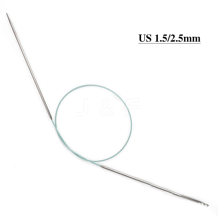Stainless Steel Circular Knitting Needles SENE-PW0003-087B-1