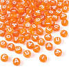 100Pcs 5 Styles Transparent Acrylic Beads OACR-TA0003-46-3