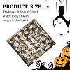 Halloween Themed Polyester Gauze Mesh Fabric DIY-WH0308-304-2