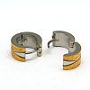 Fashion 304 Stainless Steel Huggie Hoop Earrings EJEW-G124-M19-3