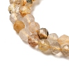 Natural Rutilated Quartz Beads Strands G-F619-10A-3