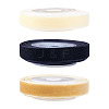 3Rolls 3 Colors Single Face Velvet Ribbon for Clothes Accessories OCOR-TA0004-09B-1