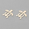 Ocean Theme Brass Cabochons MRMJ-WH0003-12B-G-1