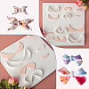 4 Sets 4 Styles Plastic Clay Pressed Molds AJEW-SC0004-09C-6