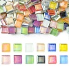 240Pcs 12 Colors Rainbow Iridescent Glass Cabochons DIY-CJ0003-10-1