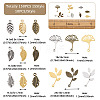 150Pcs 15 Style Zinc Alloy Pendants FIND-PJ0001-22-3
