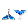Platinum Alloy Enamel Pendants LS-ENAM-R136-32-2