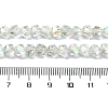 Electroplate Glass Beads X-EGLA-L018-B-AB02-4